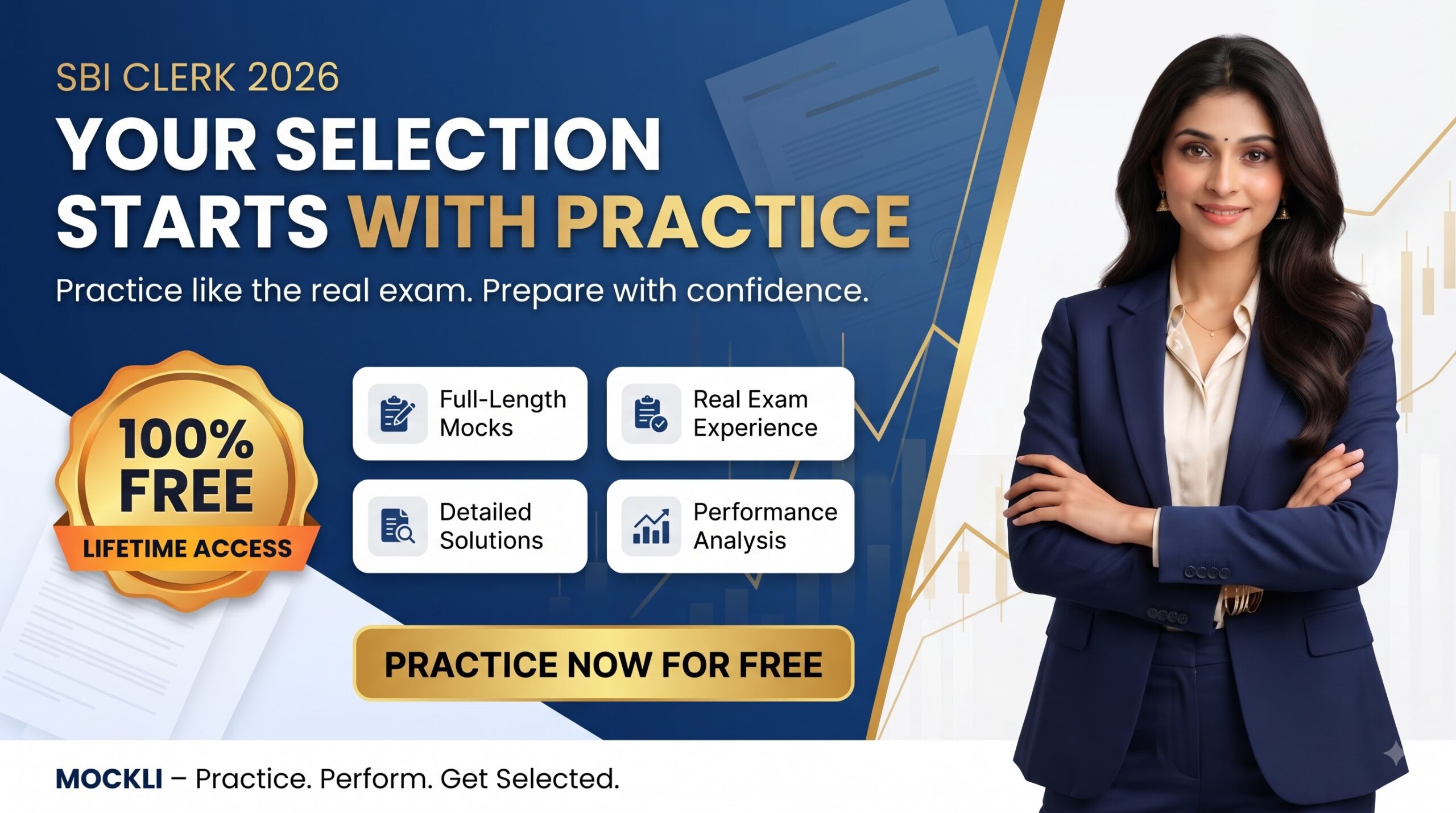 Improve Your SBI Clerk Preparation, Take Your SBI Clerk Mock Test
